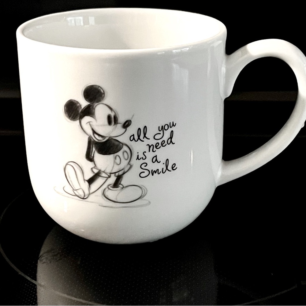 Mickey Mouse Coffee Mug Williams Sonoma Sketch